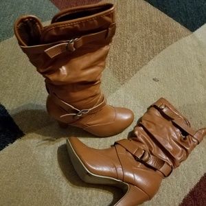 Stylish Tan Boots
